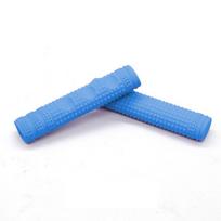 MTB Bike Non-slip Silicone Protective Cover Brake Lever Cover Bicycle Grips Brake Protective Cover mėlyna