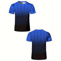 Gym T-Shirts Man Short Sleeve Fashion 3D Print Summer Comfortable Breathable Sports Running Training Man O-Neck T-Shirts Gym Top S