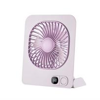 2026 Magnetic Desk Fan with USB Charging Mini Home Office Portable Wall-Mounted Compact Table Fan violetinė