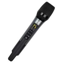 Wireless Microphone With Sound Card For Online Streaming Podcasting And Vocal Recording Durability Metal Housing 1