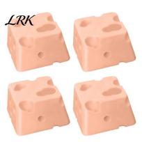 3D Printed Keycap for Cross Axis Switches 4PCS Cheese Keyboard Keycaps, Macaron Color Key Caps, Cute Gifts Desk Setup Decorative Set, Gaming Keyboards A