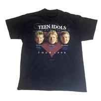 Vintage Bobby Sherman Teen Idols Tour Davy Jones Peter Noone T-shirt M