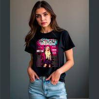 Avril Lavigne Live In Concert Graphic Tour Date Place Music Concert Gift T-Shirt XXXXL