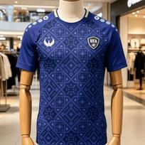 Vasaros kvėpuojantis futbolo marškinėlis Uzbekistanas 2026 Naujas Vaikams Jaunimui Suaugusiems Gerbėjų palaikymo marškinėlis Būtinas šeimos rungtynėms Šeimos Vaikų marškinėlis 2XL blue