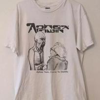 New Aphex Twin Band Tshirt, Aphex Twin Graphic White Unisex Tshirt XL