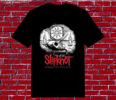 Hot Prepare for Hell Tour Slipknot Band Black Unisex Full Size Shirt F2583 M