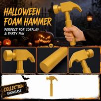 Halloween Foam Hammer Prop, Hammer Toy Axe for Party Favors S auksas