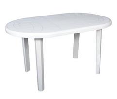 Plastikinis stalas Jantar, baltas