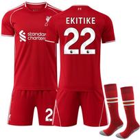 Soccer Uniform Set, Short Sleeve Football Jersey and Shorts Sportswear Kit for Training, Matches and Team Activities 16（Rec. Height 90-100cm）