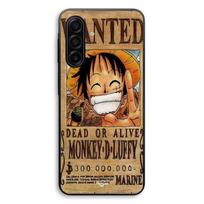 Coque Pour Samsung Galaxy A56 One Piece Wanted Poster Monkey D.Luffy Maniacase juoda