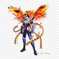 Caballero Del Zodiaco Ikki Phoenix Ikki Pegasus Seiya Lygintuvo pleistrai drabužiams Aplikacijos Lipdukai ant drabužių Karščiui jautrus pritaikytas pleistras red