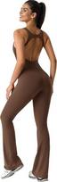 Moteriškas liekninantis figūrą formuojantis kombinezonas Body Shaper rudas S — korekciniai apatiniai, liekninantis bodis, suknelės pagrindas, besiūliai drabužiai, koreguojantis kombinezonas, lyginantys apatiniai, S