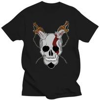 Kratos Sparta God Of War GOW new t shirt man cotton Short sleeve fashion summer printing Casual o-neck Men T-shirt S juoda