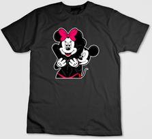 Funny Mickey And Minnie Mouse Figure,Short Sleeve T Shirt Men / Woman H326 2XL