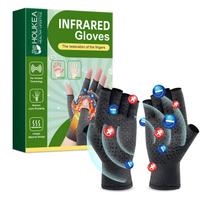 1 Pair Compression Arthritis Gloves Wrist Support Practical Stimulating Circulation Gloves Daily Activity Health Care Accessory 1 pair