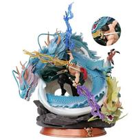 New 35cm One Piece Anime Peripherals Roronoa Zoro Figure Huge Tornado Pvc Model Desktop Ornaments Statue Birthday Gifts Toys Kid balta