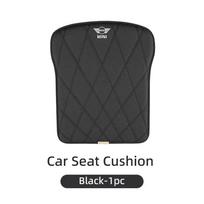 -Odinė automobilio priekinės sėdynės užvalkalas Apsauginis galinės sėdynės kilimėlis Automobilio pagalvės apsauga MINI Cooper JCW WORKS R55 R56 F55 F56 R57 R58 R Black 1PC