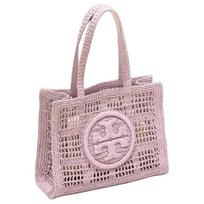 Tory Burch Ella Logotipo Austas Dizainas Pirkinių Krepšys Moteriškas krepšys Šviesiai Violetinis 158040-500 Basic Set (Bag+Dust Bag) gray