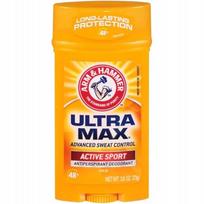 Active Sport Ultra Max Arm&Amp;Hammer 73 G Antiperspirantinis Dezodorantas Su Lazdelėmis