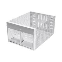 Humane Rat Trap With Double Opening One-Way Door 12 6 Inch Automatic Chipmunk Rodent Small Mouse Trap Cage Live Squirrel Rat For Indoor Outdoor Use One Size