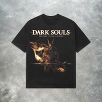 Dark Souls Y2K TShirt Vintage FromSoftware Game Tee Summer Unisexs and Womens Loose and Breathable Tshirt Top S