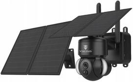 IP kamera Viking saulės energija maitinama lauko HD kamera HDs02 4G, Black (VHDS02B) | VHDS02B | 8595656508977