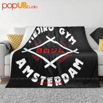 Mejiro Gym Amsterdam Dutch Kickboxing Muay Thai Rob Kaman Peter Aerts Ultra-Soft Blanket Quilt Winter Sofa Cover Bed Covers Size: 75*100cm, Weight: 230 GSM
