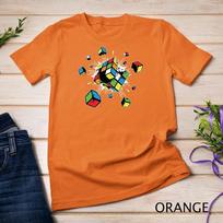 Exploding rubix rubiks rubics cube present gift for kids Unisex T-shirt 8 M