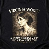 Virginia Woolf Shirt, A Room of One's Own Tee | Literary T-Shirt, Feminist Book Lover Gift, Vintage Author Shirt, Dark Academia 4XL