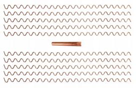 Elektroda do drutu falistego 10mm drut falisty 10szt spoter 320mm