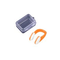 Silicone Swimming Nose Clip for Adults and Kids, - Non-Drop Nose Plug for Diving and Swimming One Size oranžinė