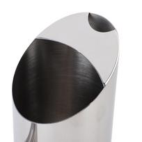 Spill Proof Spout Metal Beverage Pitcher 1 Liter Capacity 1L Metal Pitcher  For Restaurant sidabras
