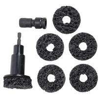 7PCS Impact Adapter Wheel Hub Cleaning Kit Wheel Stud Cleaner Tools  Maintenance Technician juoda