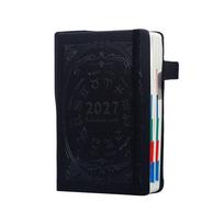PU Leather Schedule Planner Notepad A5 Office Work Planner  Stationery juoda