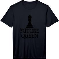 Future Queen Funny Chess Family Group Costume Gift Performance  Unisex T-Shirt S