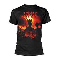 Deicide To Hell With God Unisexs Tshirt L