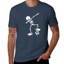 Dab dabbing skeleton Dutch soccer Holland clogs TShirt Soft Casual Short Sleeve Cotton Tee S