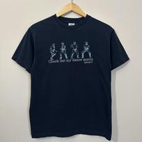 Vintage Y2K Napoleon Dynamite Dance Moves 2005 T  Size Medium Navy Blue Unisex T-Shirt S