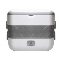 Double-layered Portable Lunch Box Adjustable Temp Heating Container Rice Cooker  Office Use EU balta