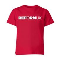 Reform Uk 2026 Tshirt Nigel Farage Back Unisex Kids Britain Tee S