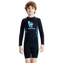 2.5mm Kids Full Wetsuit Snorkeling Surfing Diving Warm Thermal Long Sleeve Dive Suit Boys Small juoda