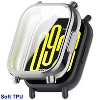 Grūdintas stiklas+PC dėklas Xiaomi Redmi Watch 5 Active/Lite dangteliui, minkštas TPU ekrano apsauginis stiklas, laikrodžių dėklai Redmi Watch 5 Lite Redmi Watch 5 Active