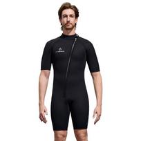2mm Front-Zip Wetsuit Men Women Chloroprene Neoprene Diving Surfing Snorkeling Freediving Thermal Protection XS