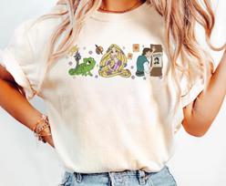 Rapunzel Comfort Colors Shirt, Tangled Princess Tee, Magic Kingdom Vacation Graphic, Flynn Rider Disney Trip Gift S