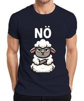 Ne Sheep Grumpy Sarcastic Grim Cartoon Farm Gift Unisexs TShirt S