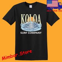 Koloa Surf Wave Men's Black Size S-5XL XXXXL
