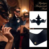 Masquerade with Glasses for Halloween Party Costume Accessories Performance One Size juoda