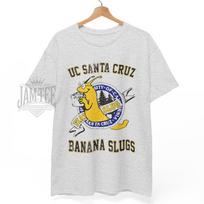 UC Santa Cruz Bananų Šliužų Marškinėliai, Vincento Vegos Marškinėliai - Pulp Fiction, Unisex Marškinėliai S