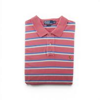 Seconde vie - Polo manches courtes Homme Rose - Bon état 2XL ryškiai rožinė
