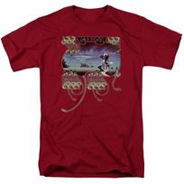 Yes Yessongs T Shirt Mens Licensed Rock Band Tee Cardinal L